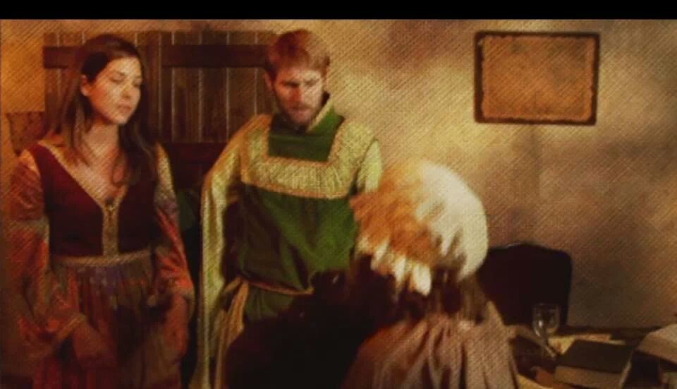 Screen Capture from BOUND. As King Verillion.