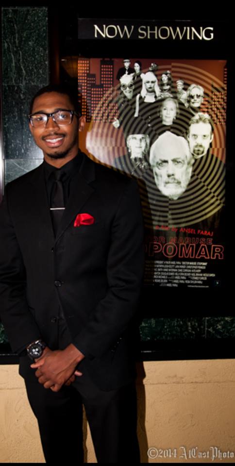 Noel Braham at the premiere of Dr.Mabuse Etiopomar in Silver lake, California.