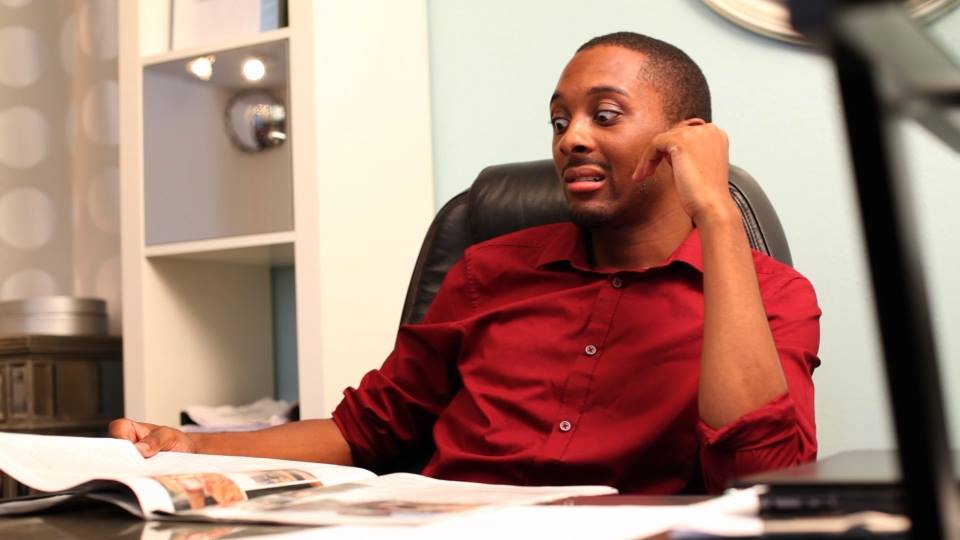 Greg Kennedy As The Receptionist in 