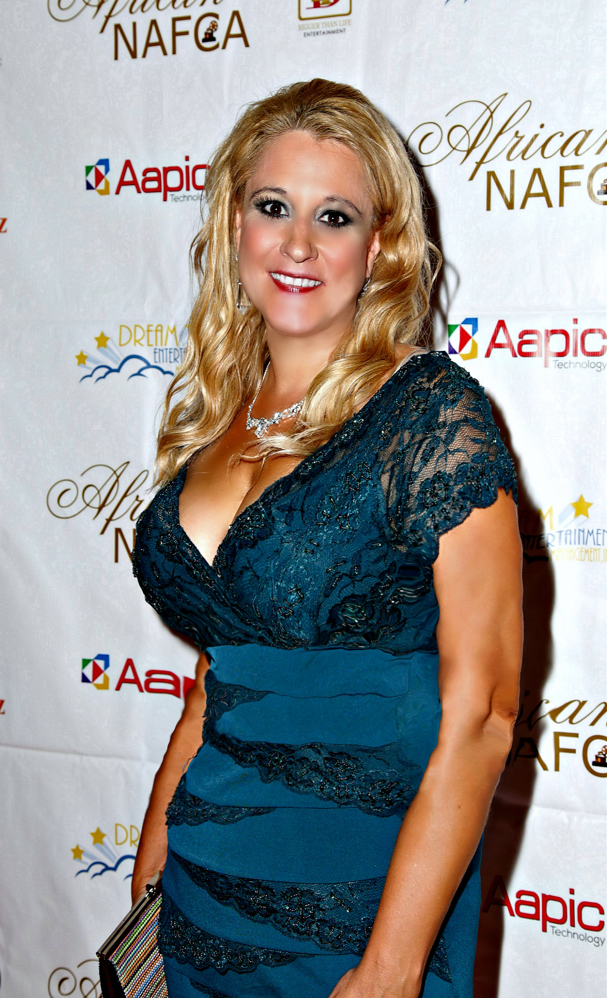 On the Red Carpet at the Orpheum Theater in Los Angeles, CA Nominated for a NAFCA (African Oscar) Award
