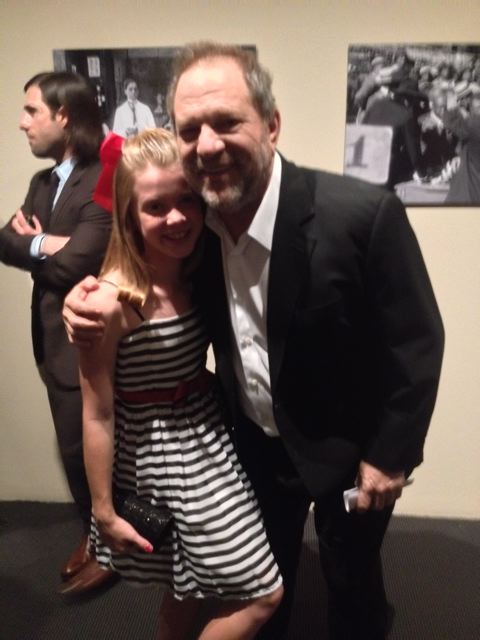 Delaney Raye & Harvey Weinstein at the Red Carpet Premiere of Big Eyes in NYC