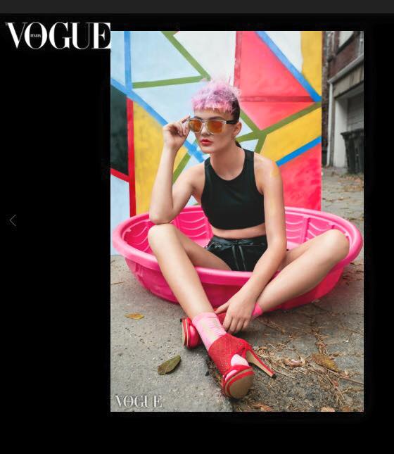 Faye Foley featured in Vogue Italia