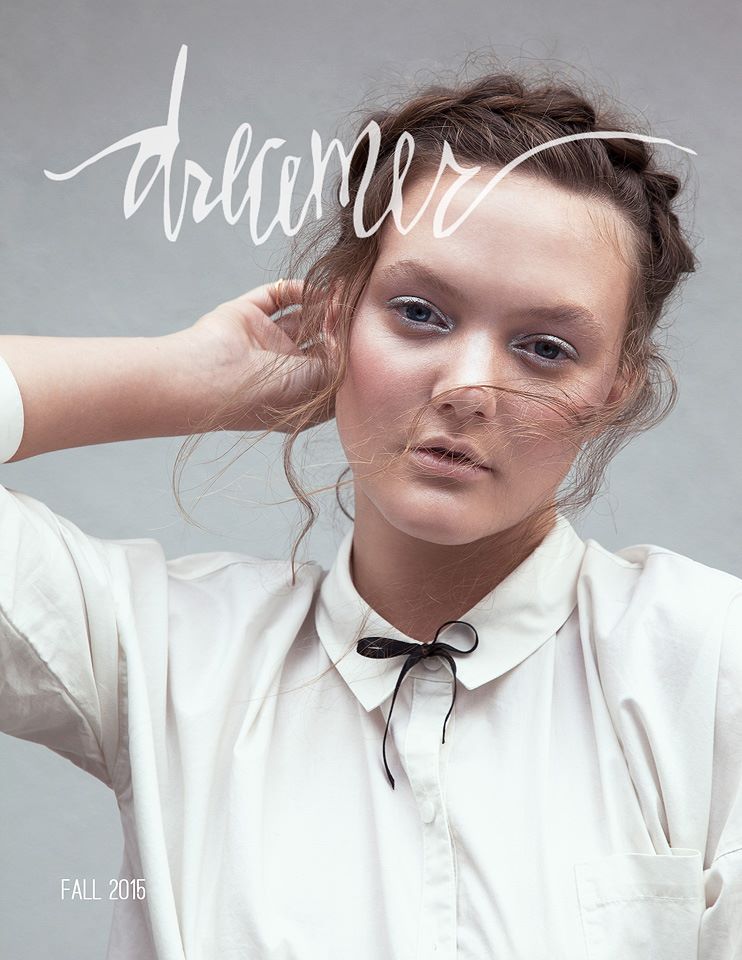Faye Foley Cover girl of Dreamer Journal fall 2015 issue