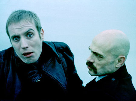 Olegar Fedoro and Rhys Ifans in 