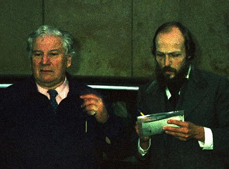 Peter Ustinov discusses literature with Fedor Dostoyevsky.