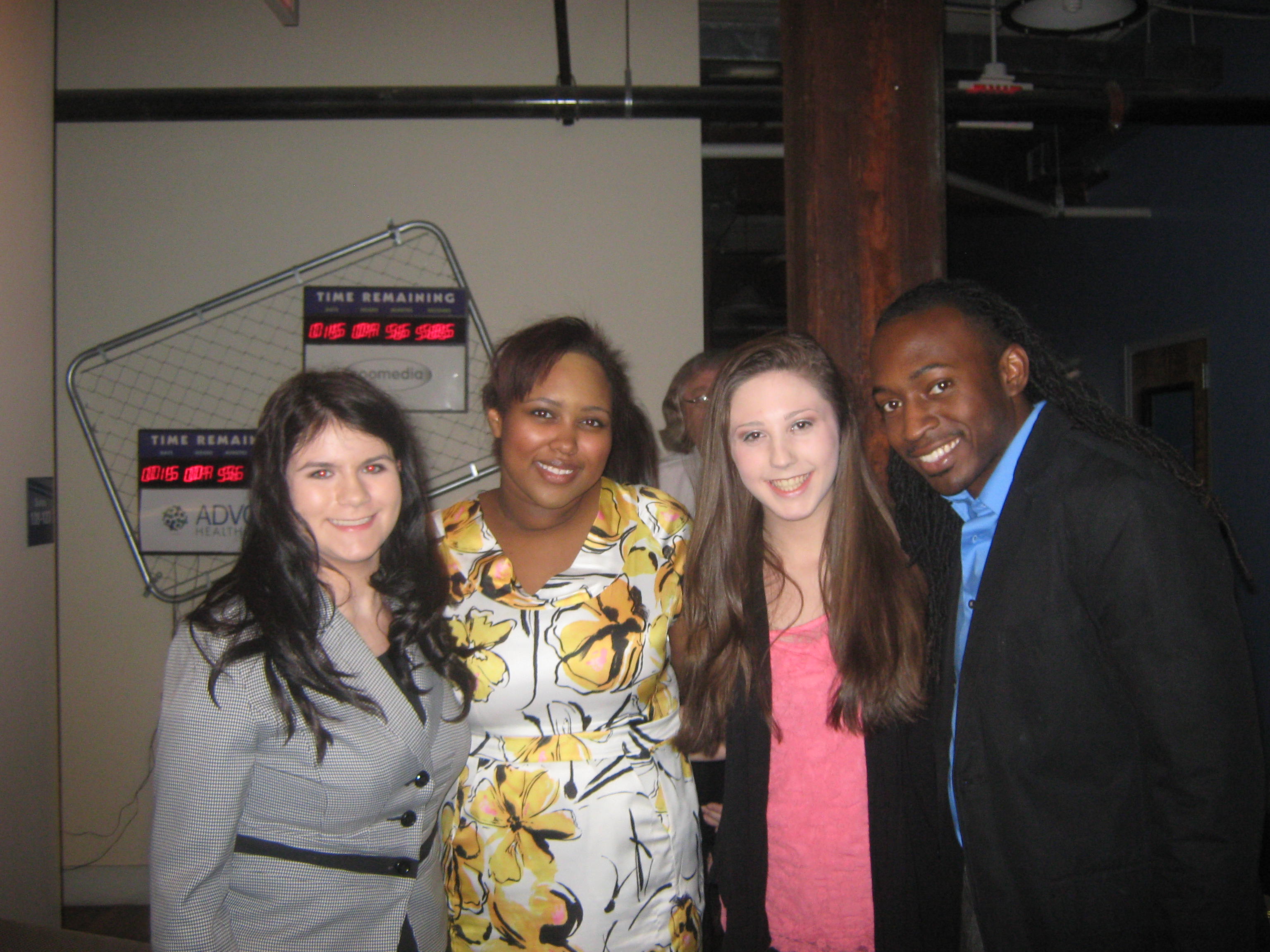 The Last Earth Girl Reporters. Kelsey Chamness, Kayla Brooks, Alyssia McCoin, Princeton Echols