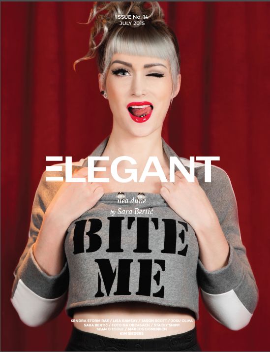 Nea Dune - Elegant magazine cover