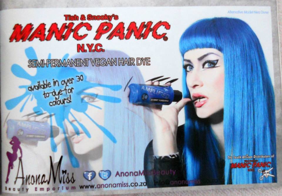 Nea Dune for Manic Panic - Atomic Turquoise Amplified