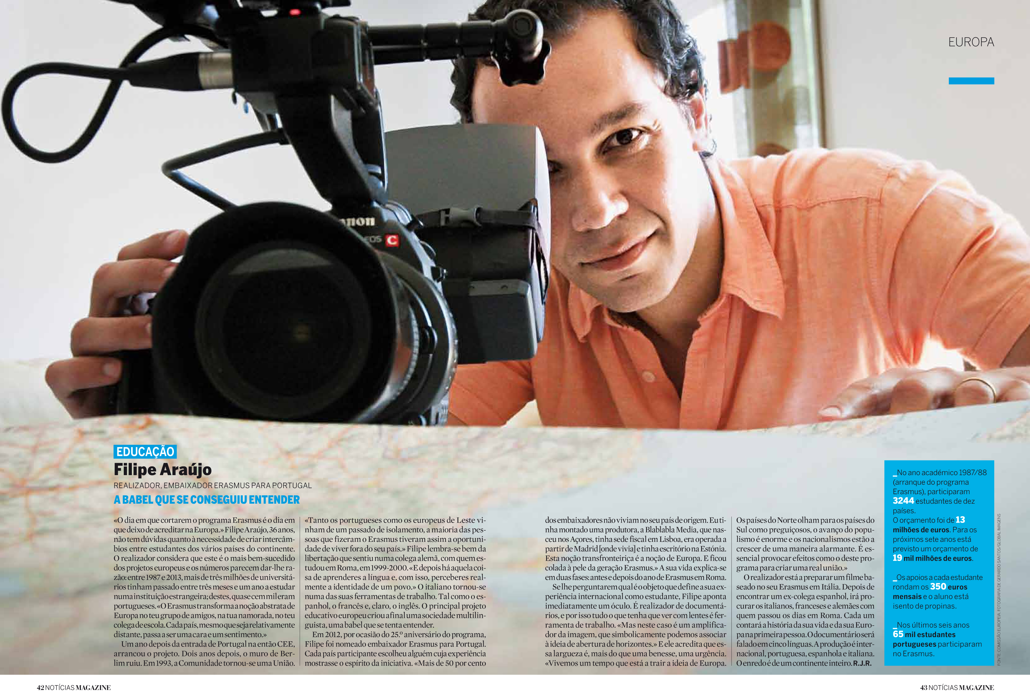 Noticias Magazine - newspaper interview (Portuguese)