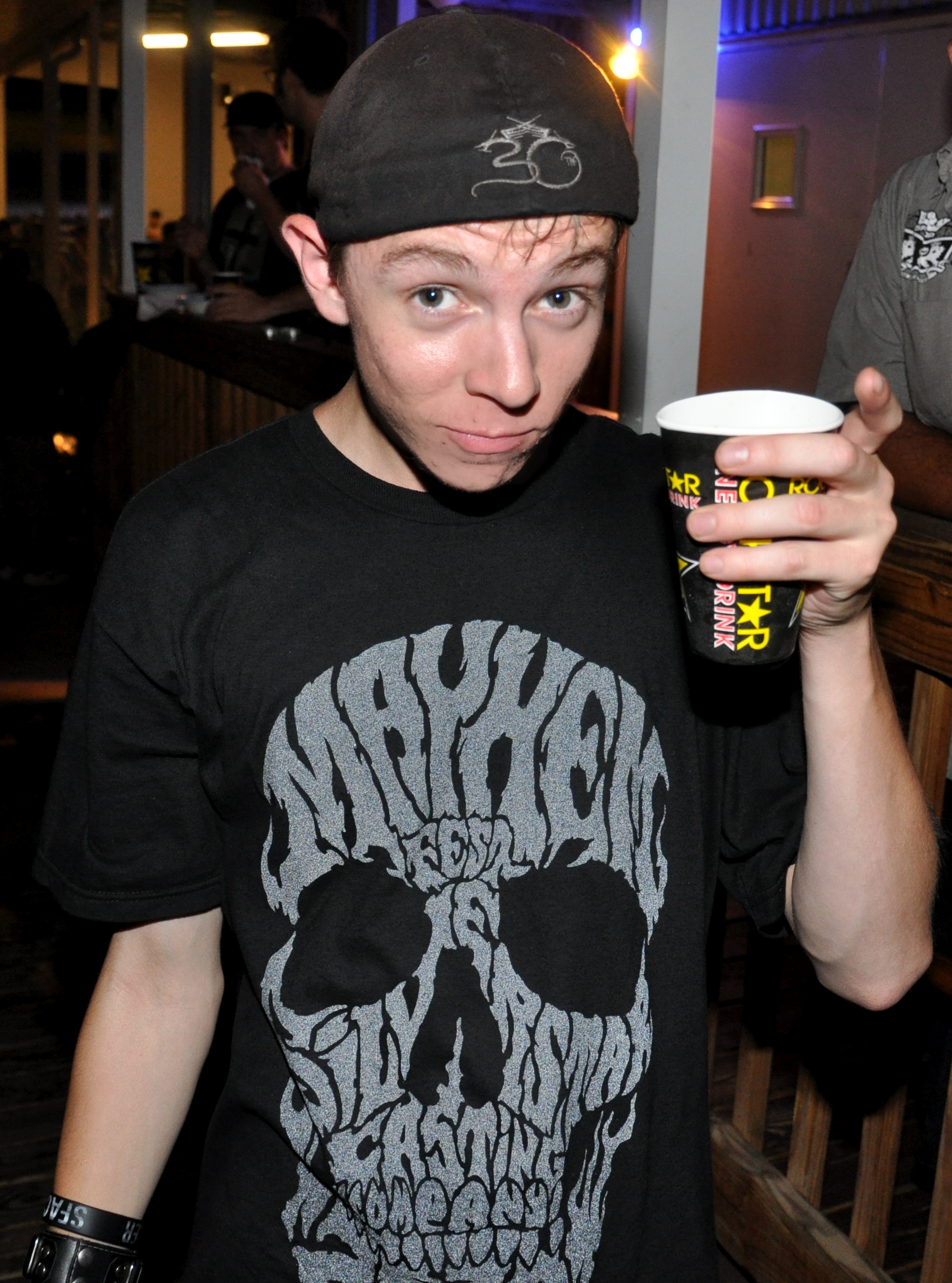 From the 2010 Rockstar Energy Drink Mayhem Festival.