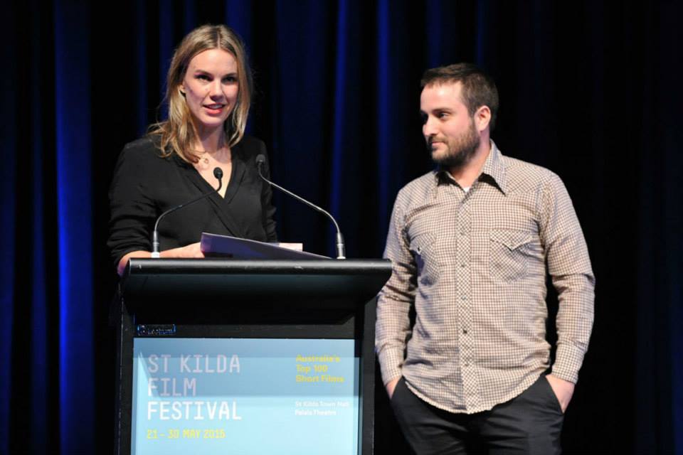 St Kilda Film Festival, Accepting the Craft Award for Grey Bull