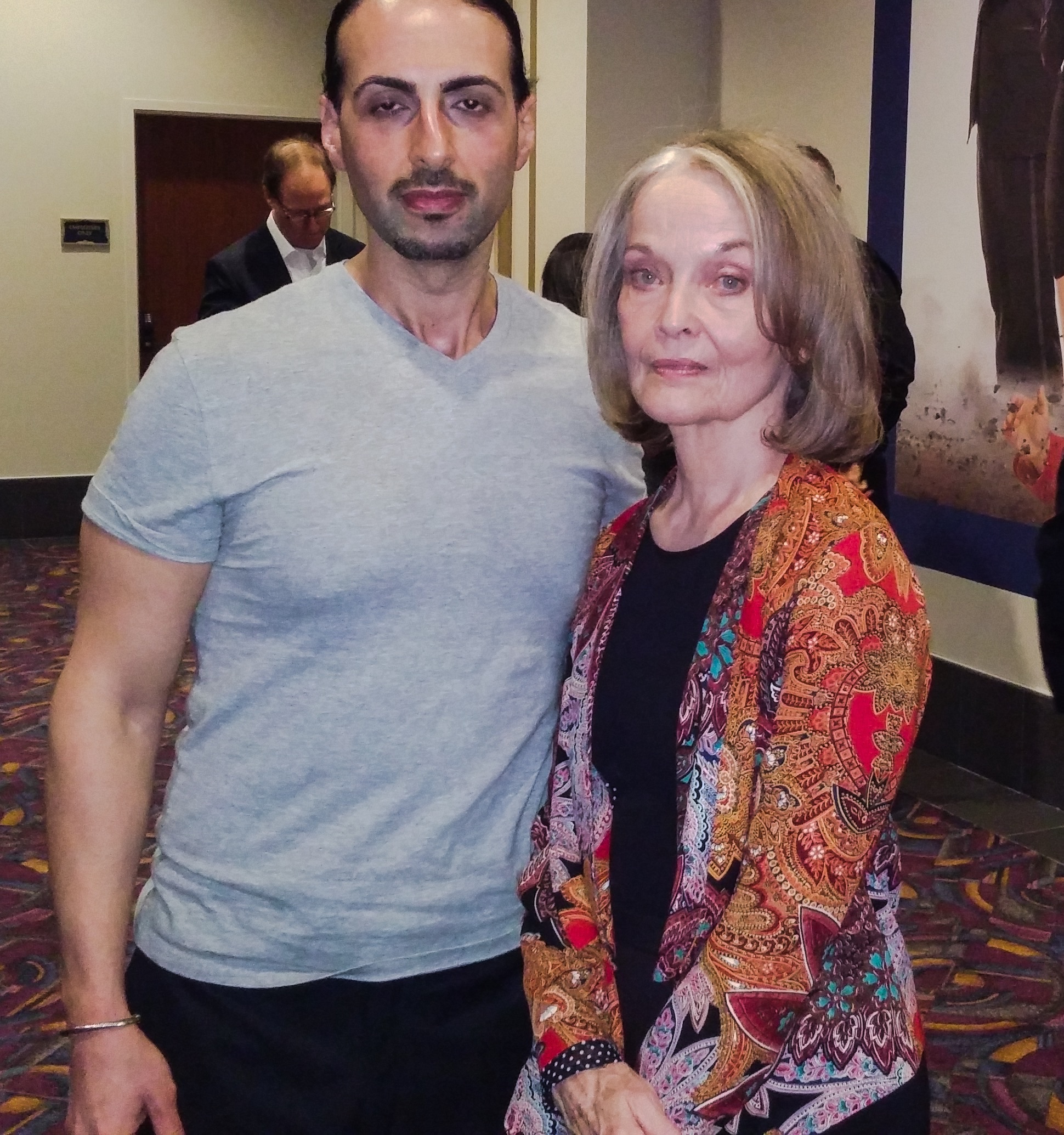 With Grace Zabriskie