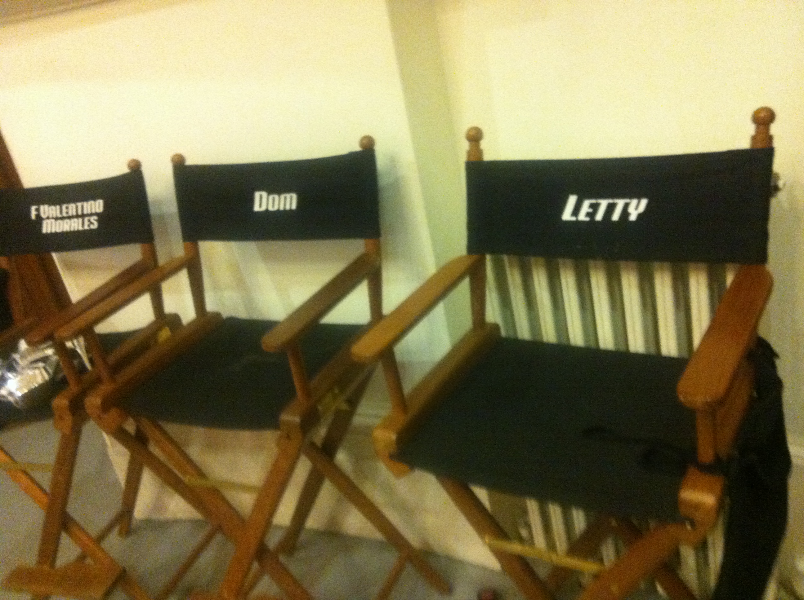 Cast chairs on Fast 6
