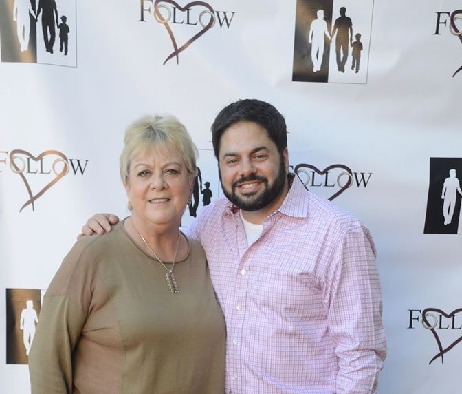 With Todd Shotz at FOLLOW film event