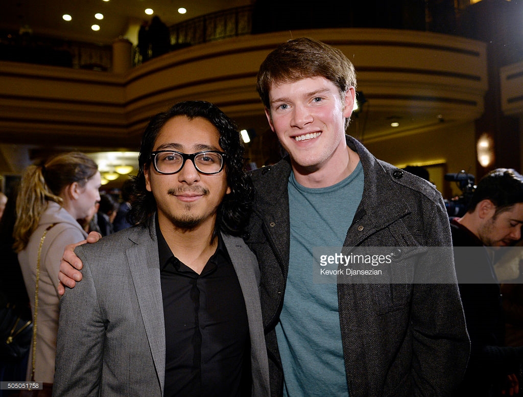 With Tony Revolori at Awesomeness TV's Fan Screening of The 5th Wave