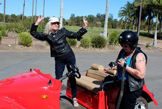 Kaz Drysdale as Tootsie w/ Suzie Gal as Big Red in... Project: One Shot Date: 3rd Sept 2014 Filmed: Sanctuary Cove