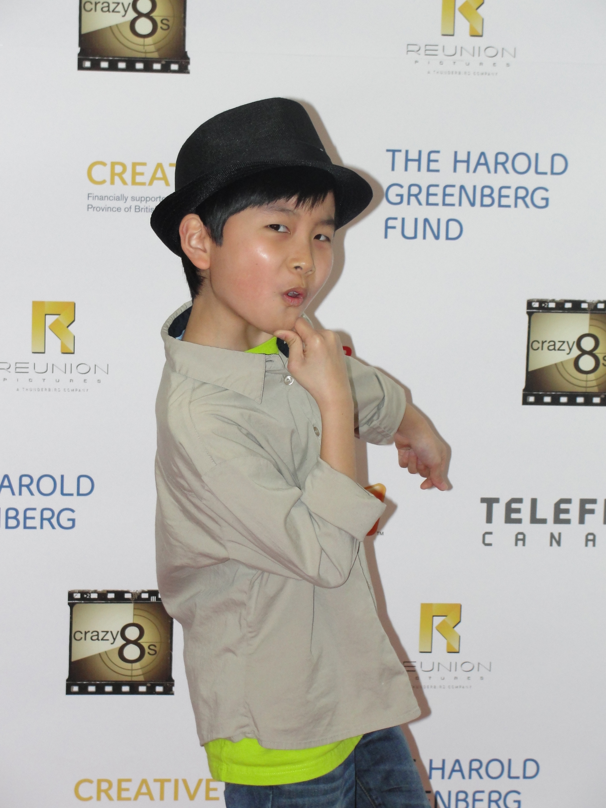 Sean Quan at the 2014 Crazy8s Gala Screening in Vancouver, Canada.