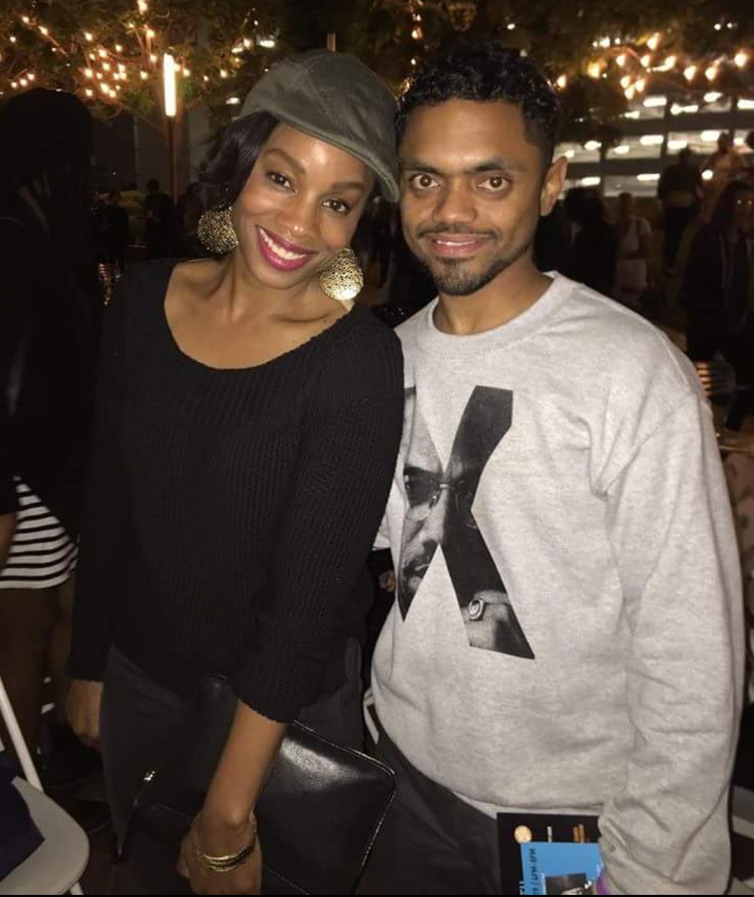 Anika Noni Rose and I at the 15th Anniversary Screening of Love & Basketball in Los Angeles.