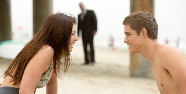 Brenton Thwaites and Elizabeth Jayne in 