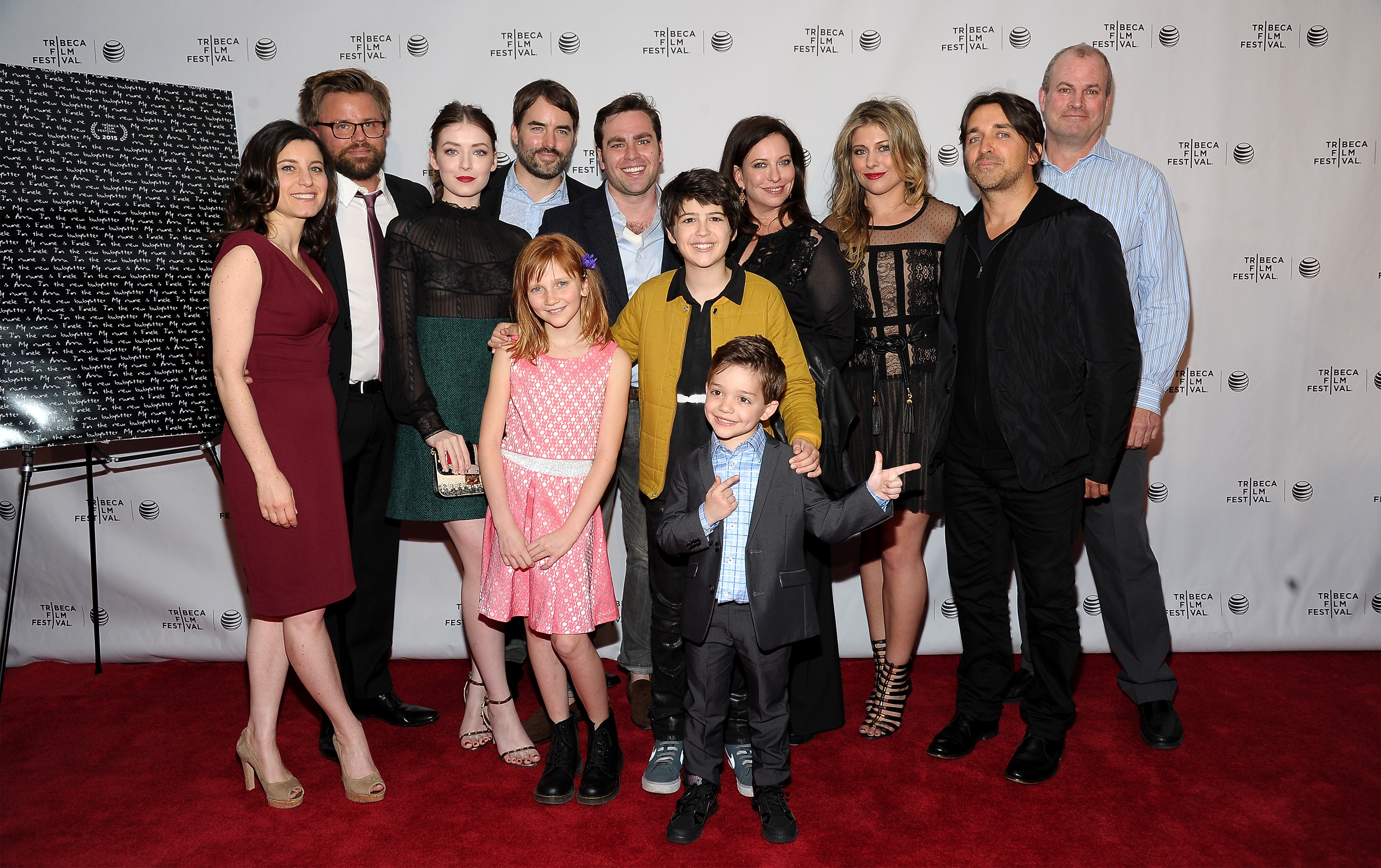 Sarah Bolger, Elizabeth Jayne, Michael Thelin, Joshua Rush, Carly Adams, Thomas Blair, Susan Pourfar, Chris Beetem, Robert Beaumont, Lizzie Friedman, Greg Little, and Andrew Corkin at 