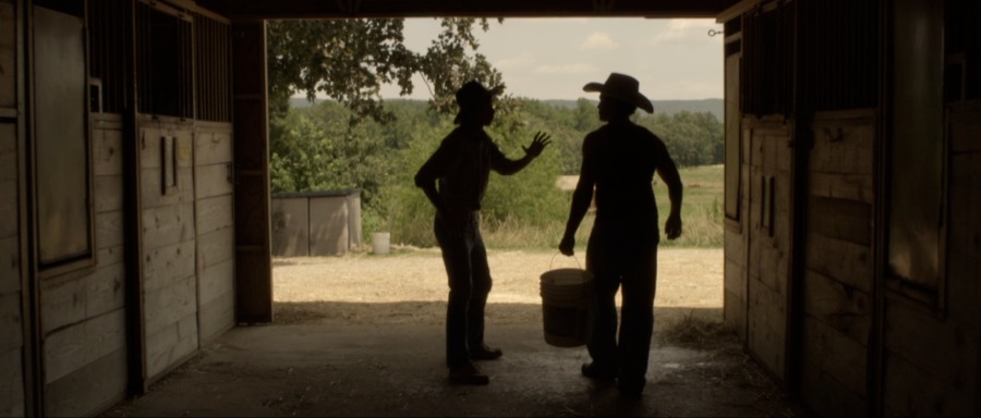 A Head Held High set, with Javier Carrasquillo scene