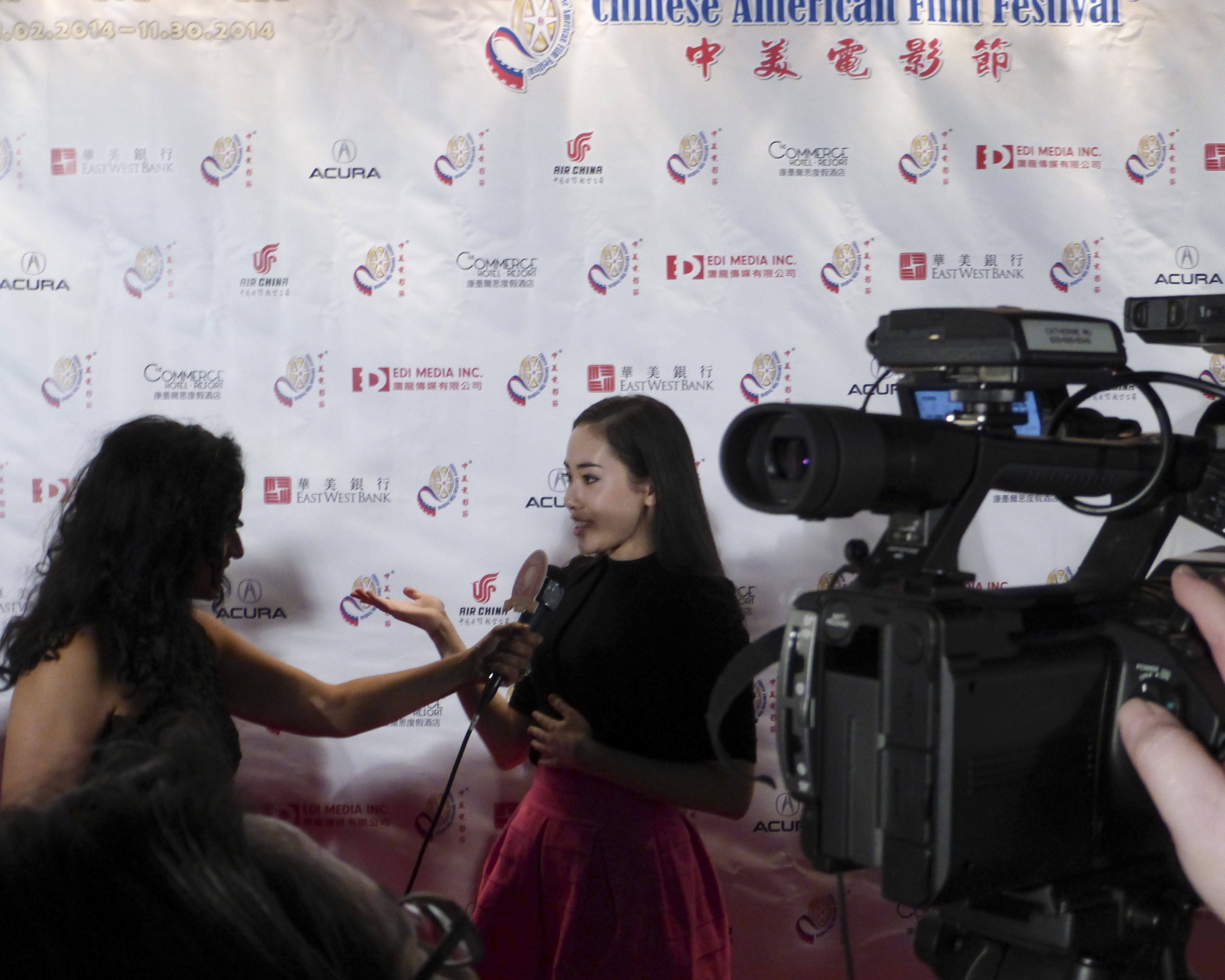 Interview at the Chinese American Film Festival, Los Angeles, November, 2014.