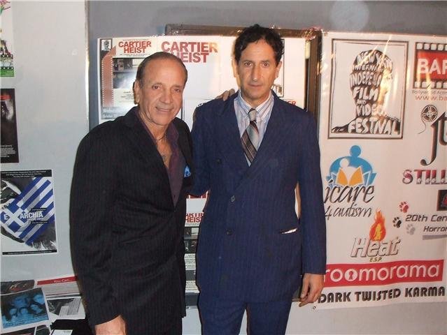 (left to right) Jos Laniado , Claudio Laniado .Red carpet at the NY International Independent Film and Video Festival 2009;world premier of THE TANGO DATE(2009)