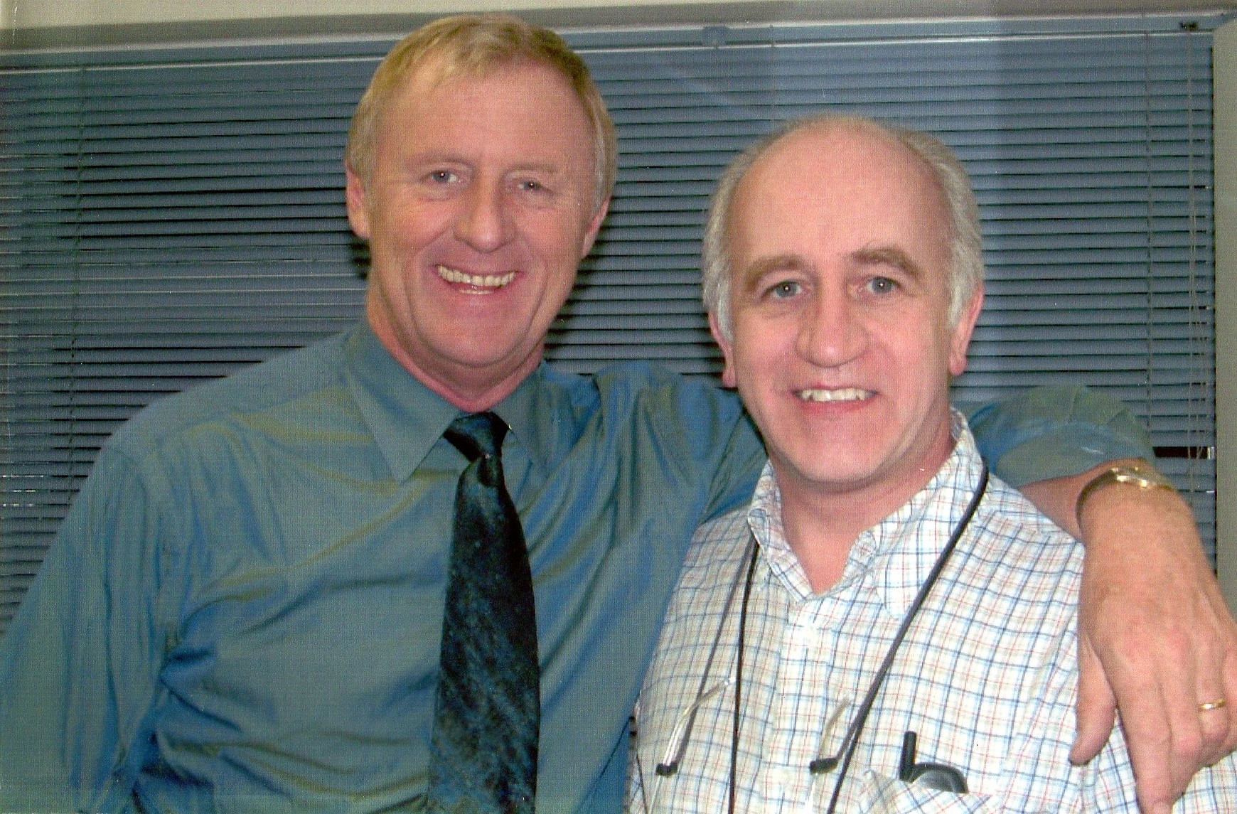 Me with TV & Radio personality Chris Tarrant. Directing him for TV.