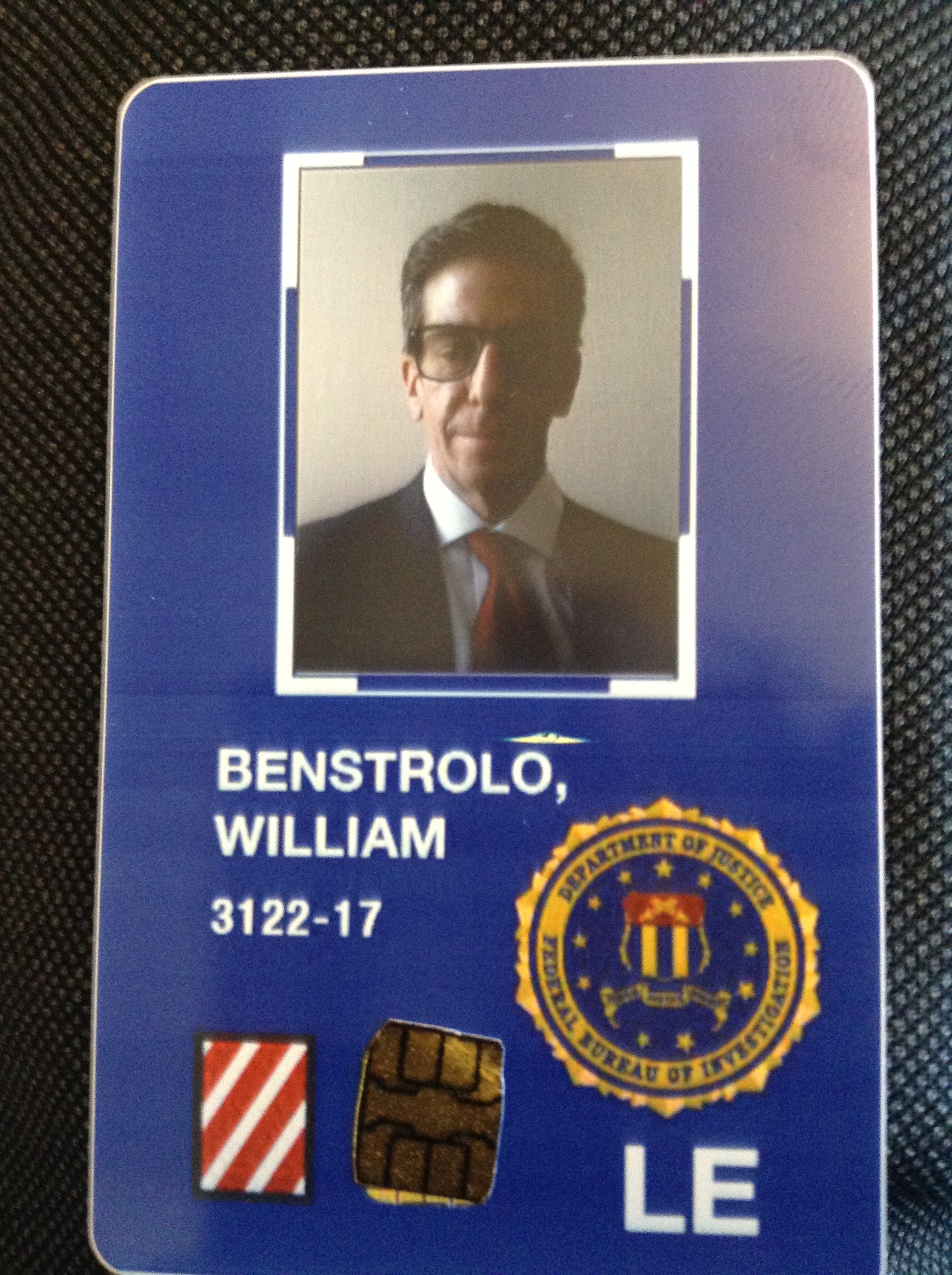 Elementary, FBI Agent, (w/Badge) 7 24 15