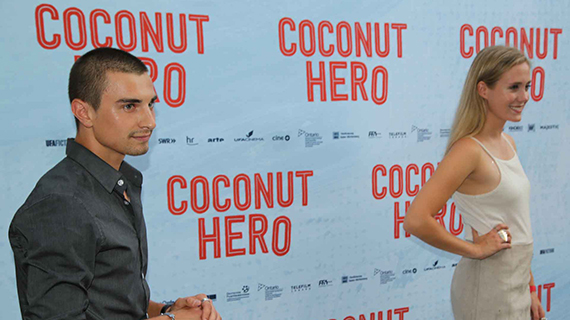 Coconut Hero Berlin Premiere, Alex Ozerov & Bea Santos