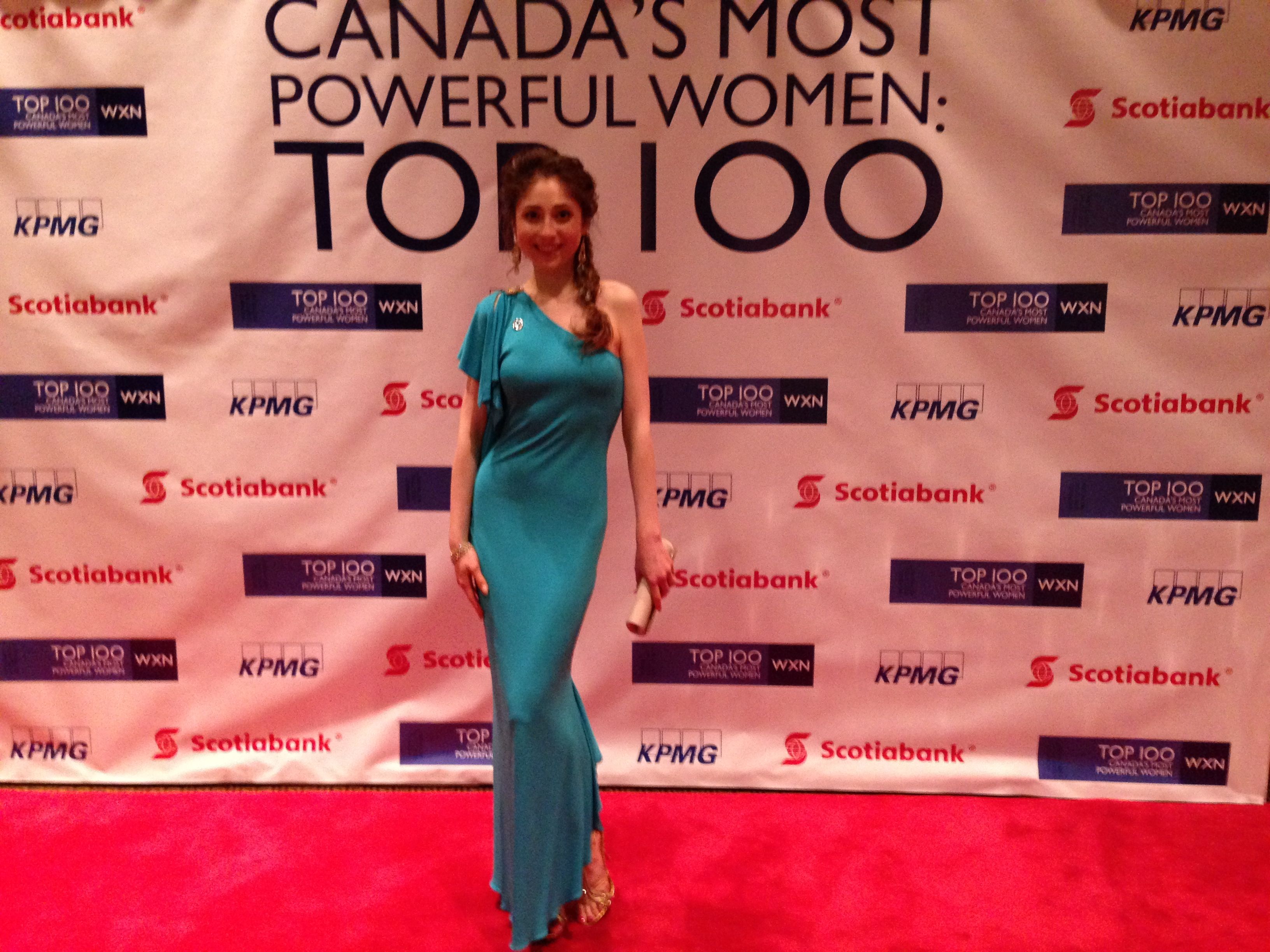 Kelly is the youngest 2013 Canada's Most Powerful Women: Top 100 recipient