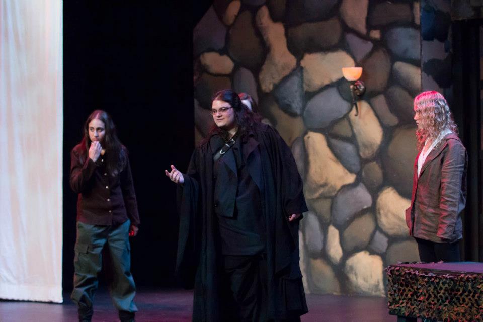 as Hecate in Shakespeare's 