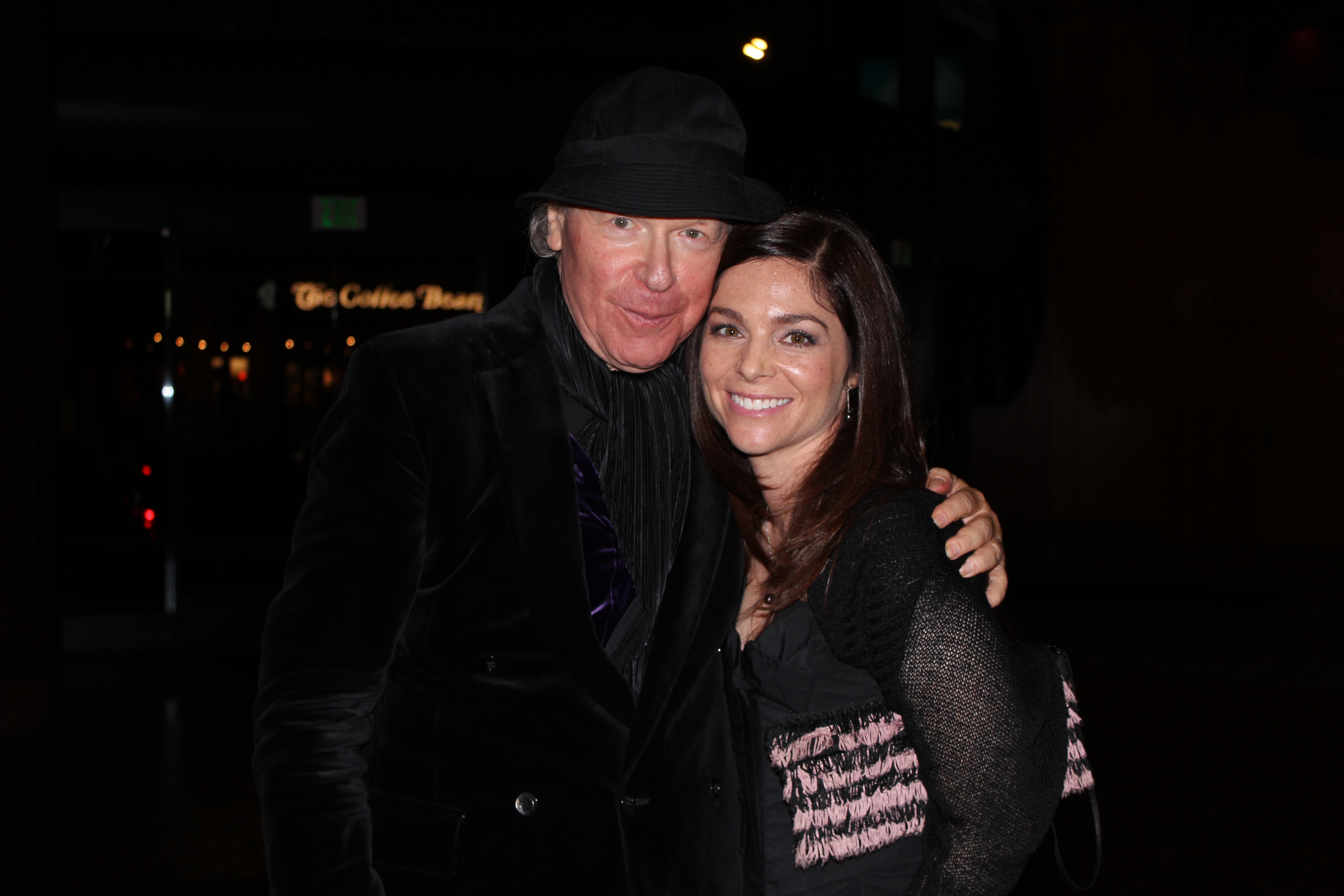 With writer/ director Henry Jaglom at the Queen of the Lot Premiere