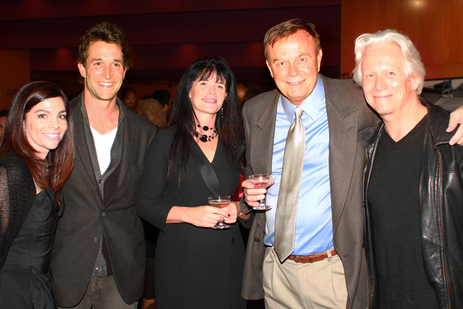 with Noah Wyle, Paula Billingsley, Gil Whiteley and Bruce Davison