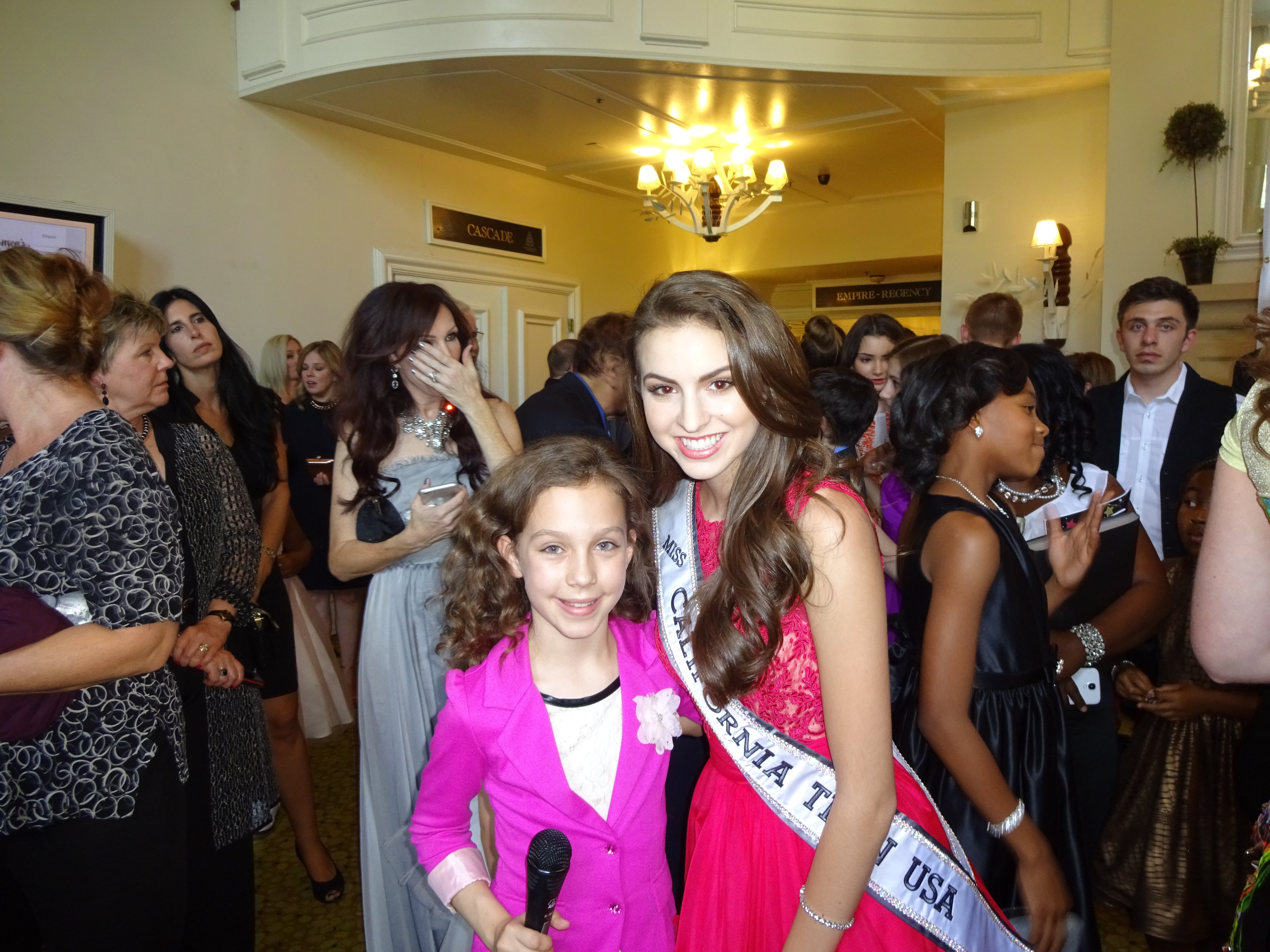 Young Artist Awards with Miss Teen California