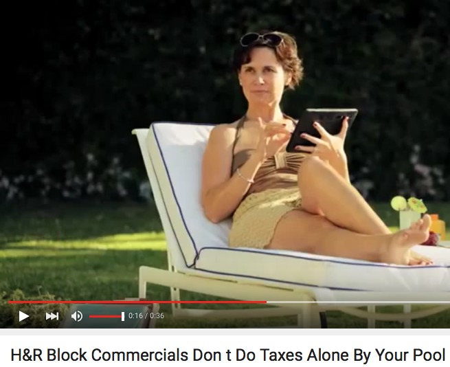 H&R Block - Don't Do Taxes Alone By Your Pool Directed by Matt Lenksi