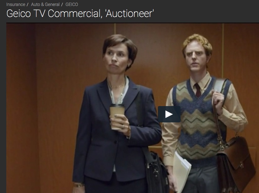 Geico - Auctioneer Directer by Steve Miller/@ Radical