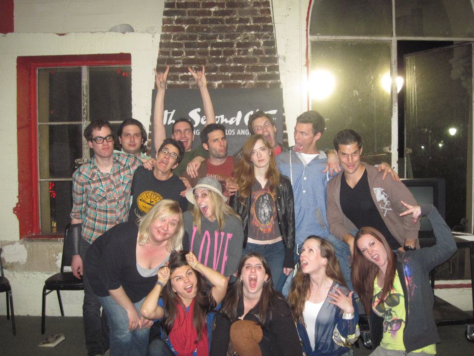 Still photo after a improv show at The Second City Hollywood.