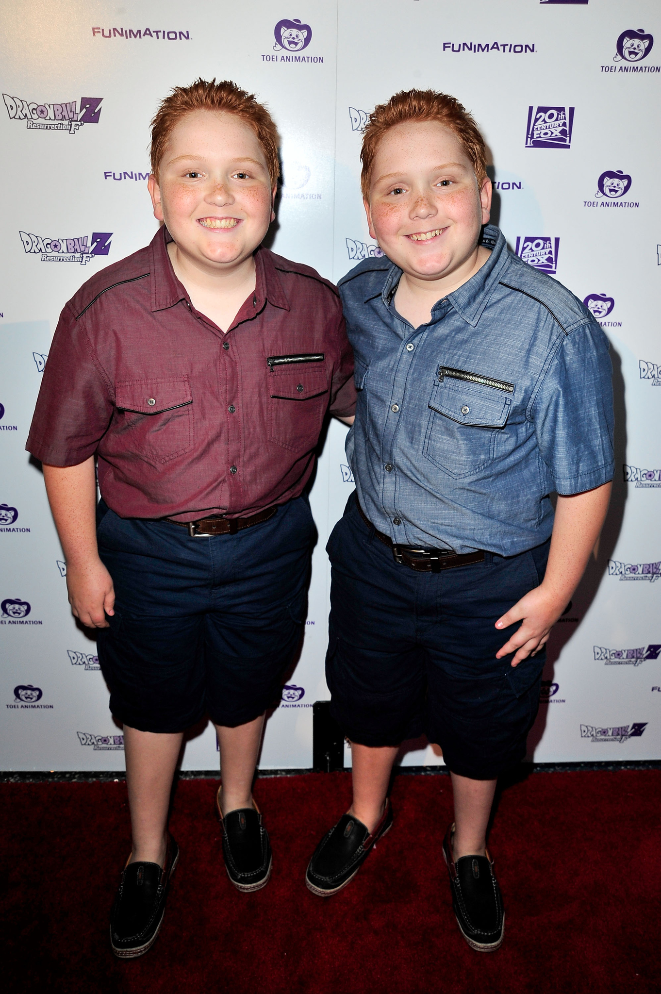 Benjamin Royer and Matthew Royer at event of Dragon Ball Z: Doragon bôru Z - Fukkatsu no 'F' (2015)