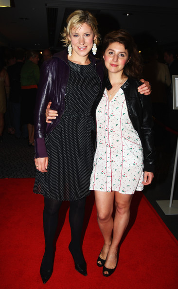 Charlotte Parry and Jessica Pollert Smith at the opening night of 'The Cherry Orchard' in Auckland, New Zealand