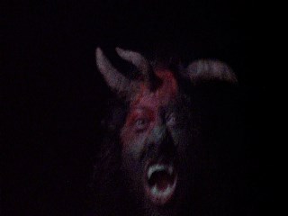 Craig M Rosenthal as a demon from the short filmed Damned.