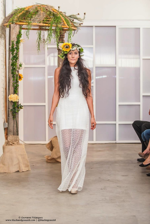 This southern bell was seen modeling in Southern Design Fashion Week in 2014.