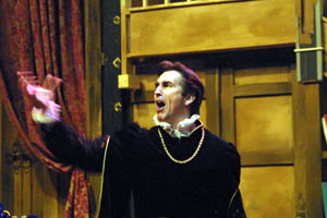 As the ghost of John Barrymore in I HATE HAMLET (WTT)