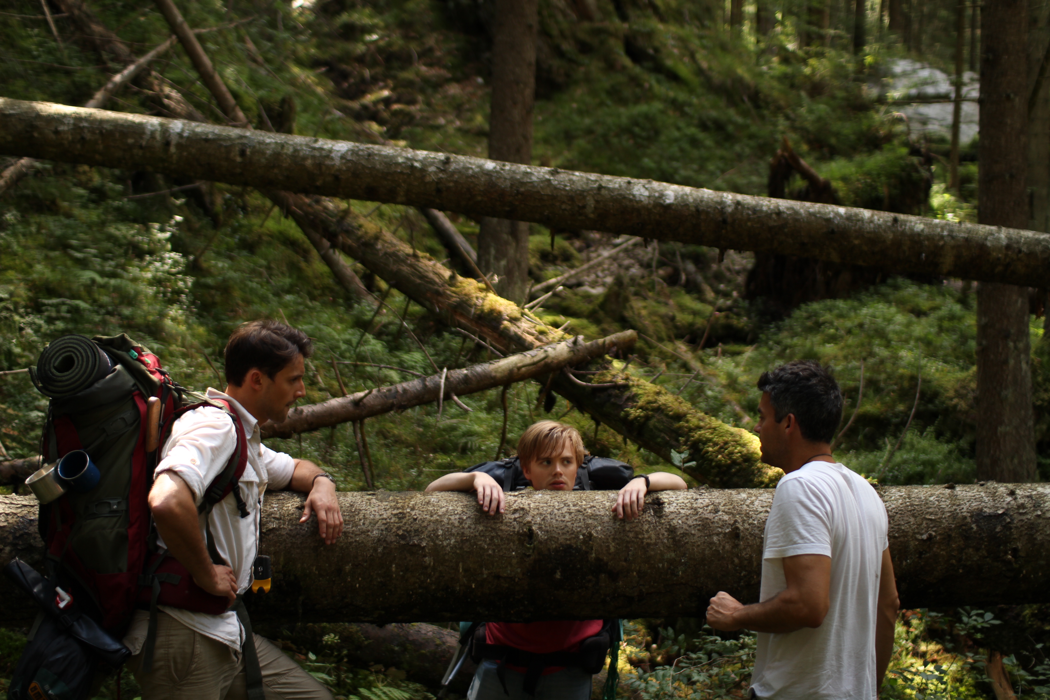 'Trapped' Behind the scenes with Oliver Walker, David Osmond and Philipp Weibel.