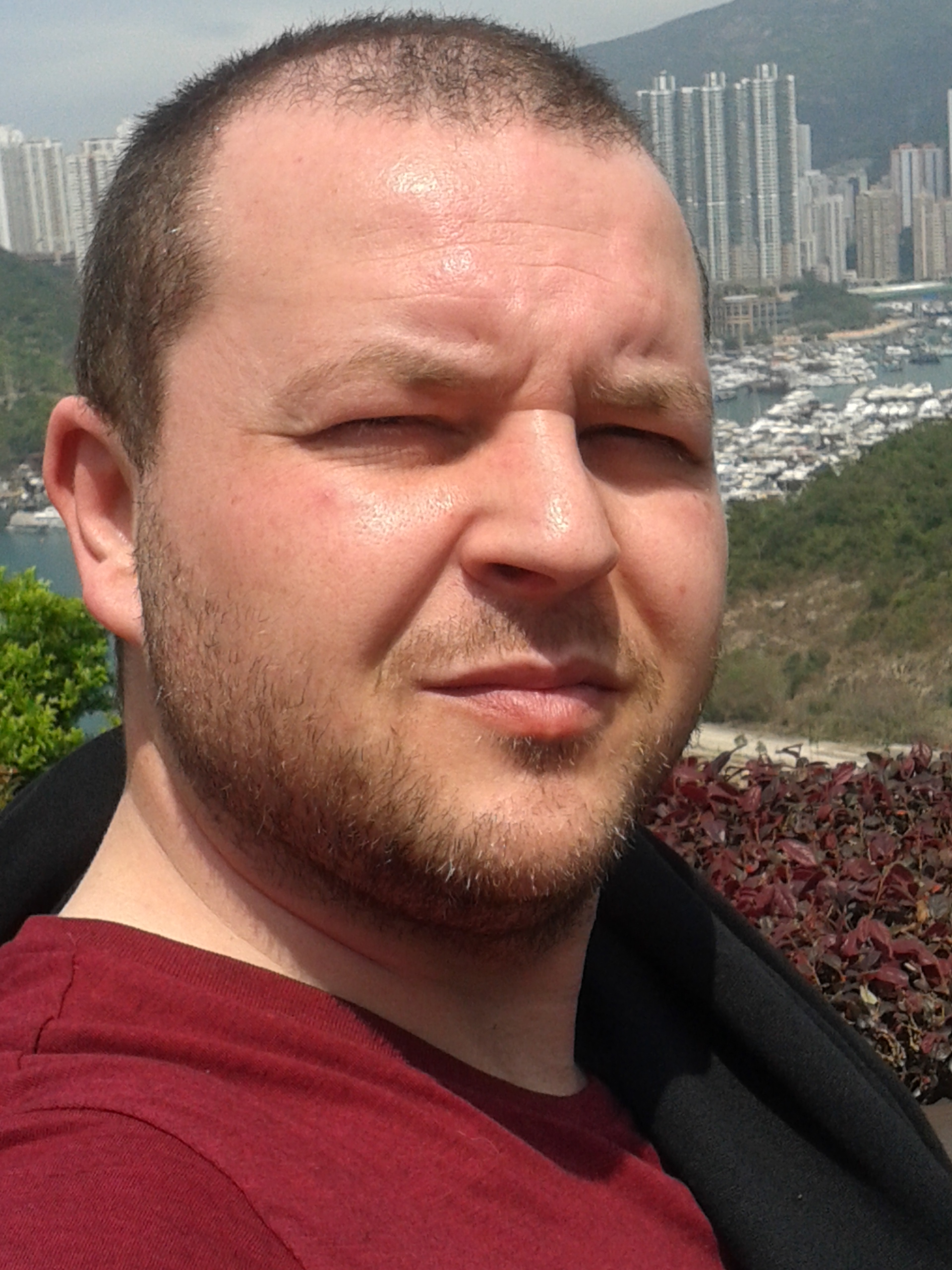 In the South east of Hong Kong on a very hot day in March?