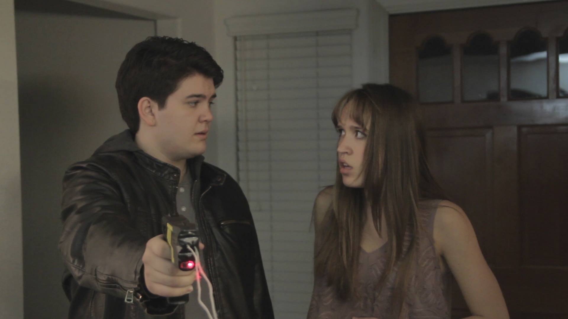 Still of Sean Patrick Flaherty and Melanie Brynn in To Topple an Empire