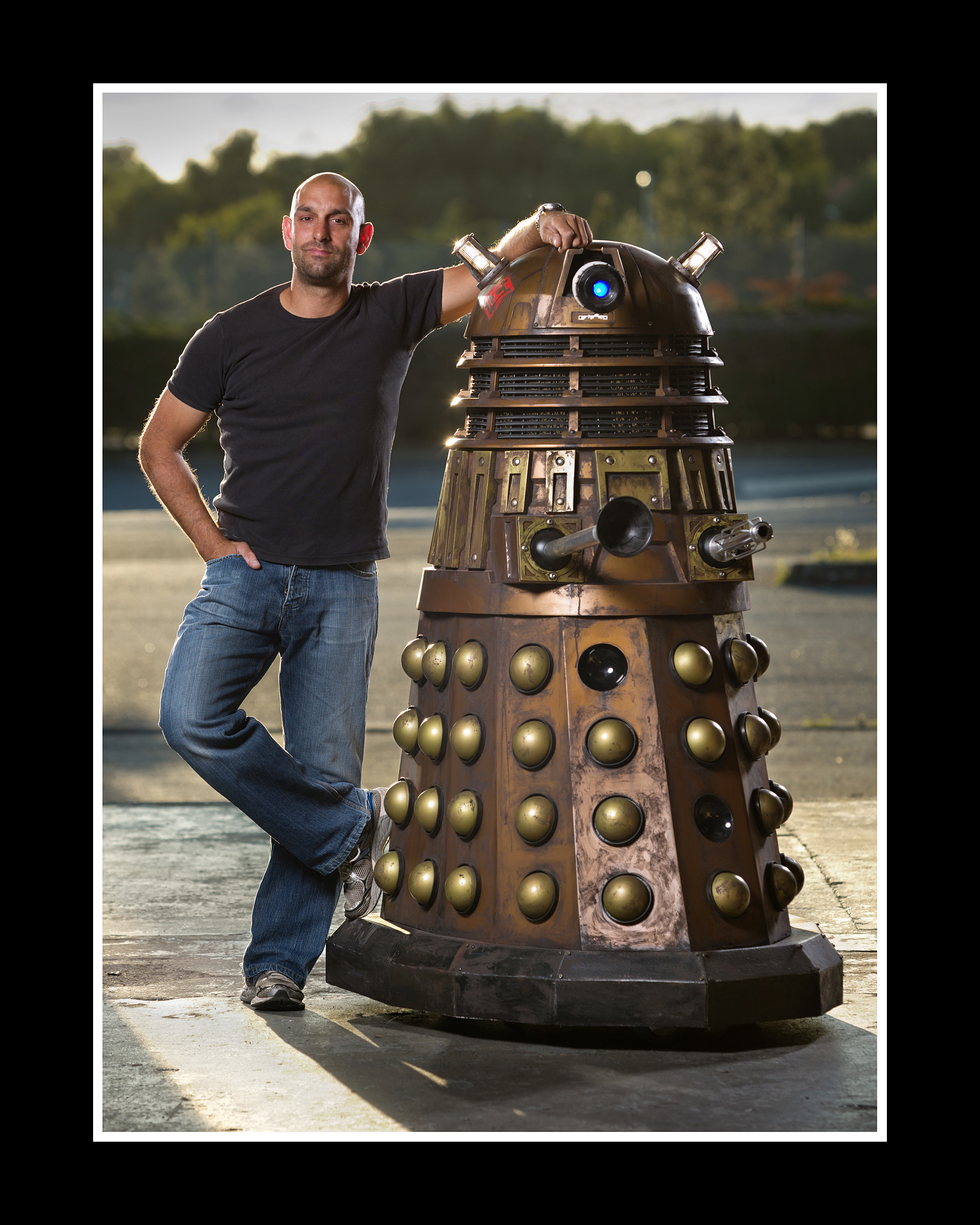 Jon with his Dalek on 