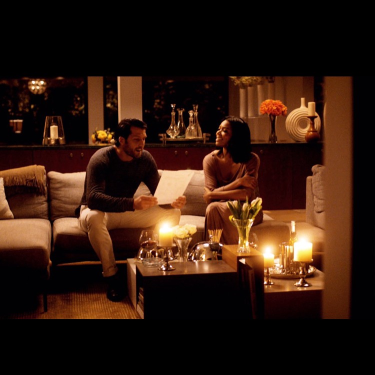 James Lee Taylor and Gabrielle Union in Season 3 of Being Mary Jane