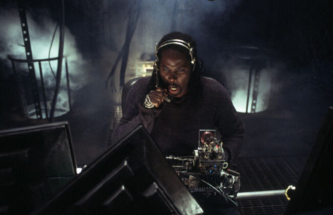 Still of Harold Perrineau in Matrica. Revoliucijos (2003)