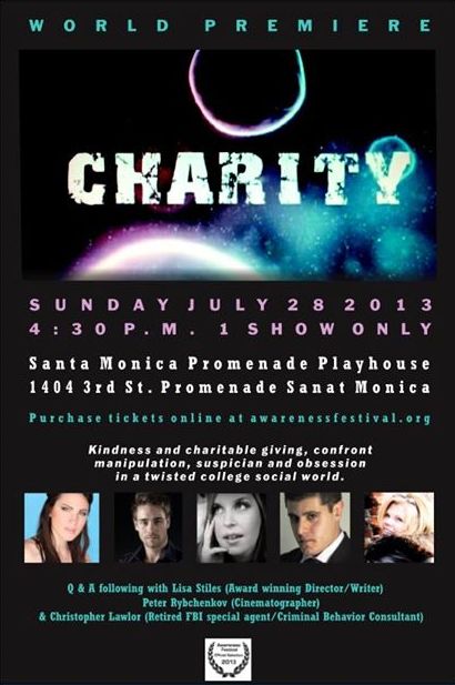 Charity World Premiere at the Santa Monica Promenade Playhouse in Santa Monica